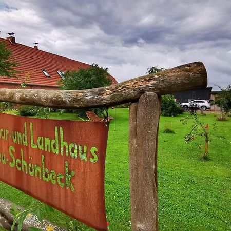 Seminar Und Landhaus Schoenbeck Schonbeck  Exterior foto